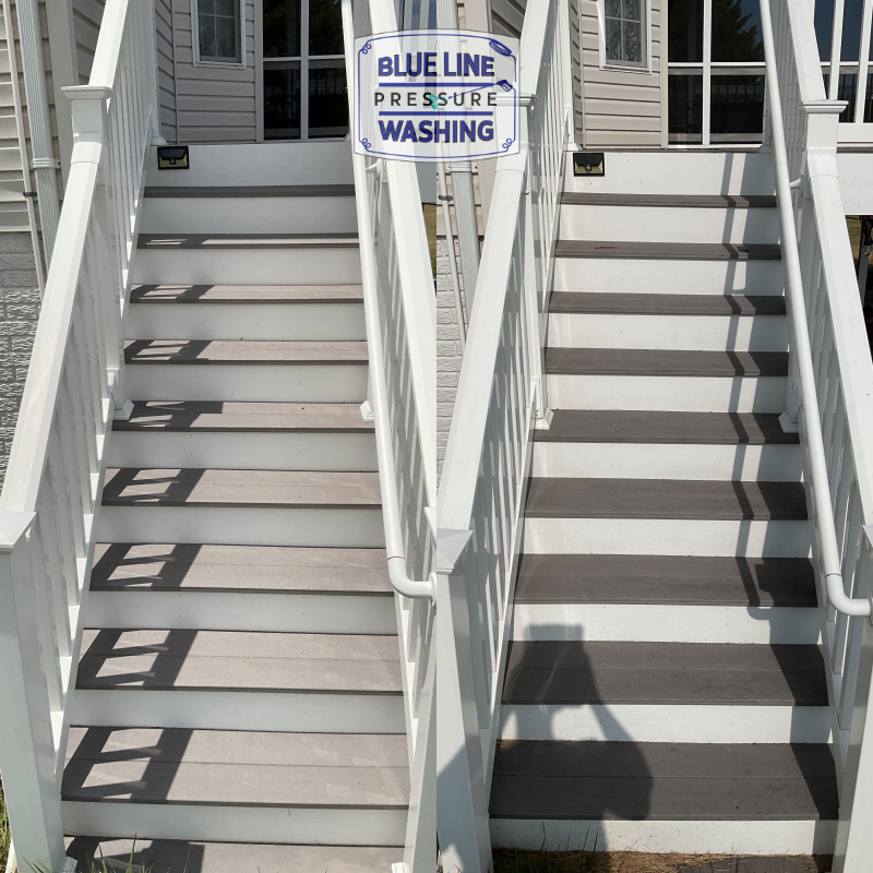 Composite Deck Cleaning in Kearneyville, WV: A Facebook Connection Turned Success